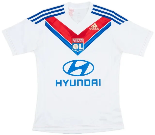 adidas 2013-14 Lyon Home Shirt - 10/10 - (L.Boys)