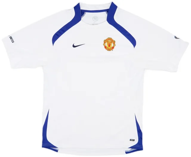 2005-06 Manchester United Nike Training Shirt - 9/10 - (S)