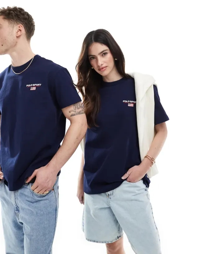 Polo Ralph Lauren Polo Sport by Ralph Lauren Side Logo T-Shirt - Blue