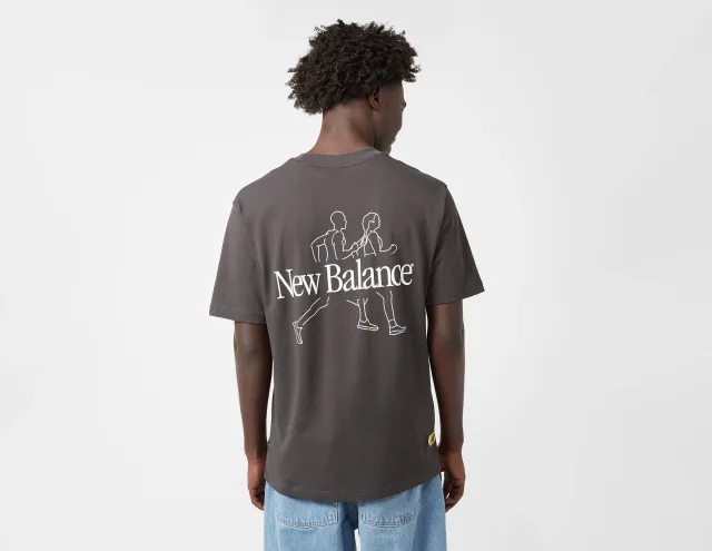 New Balance Street Classics Ahtletics Run T-Shirt, Black