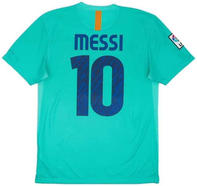 Nike 2010-11 Barcelona Away Shirt Messi #10 - 8/10 - (M)