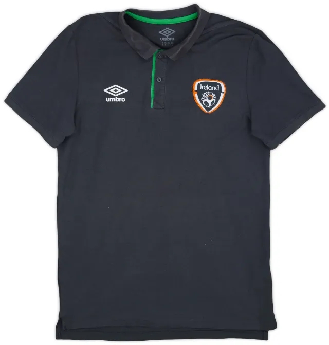 2014-15 Ireland Umbro Polo Shirt - 8/10 - (M)