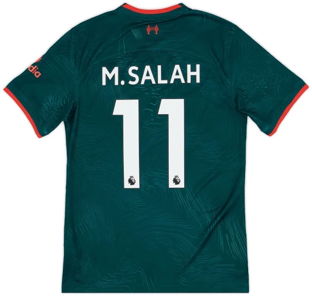 Nike 2022-23 Liverpool Third Shirt M.Salah #11 - 8/10 - (S)