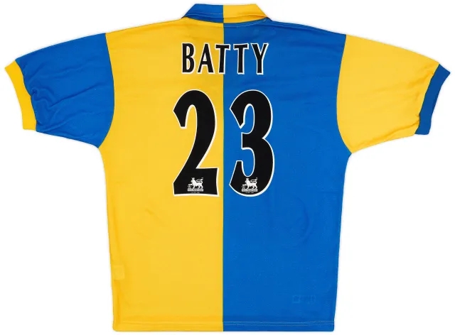 Puma 1997-99 Leeds United Away Shirt Batty #23 - 8/10 - (M)