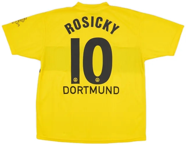 2002-03 Borussia Dortmund Home Shirt Rosicky #10 - 7/10 - (L)