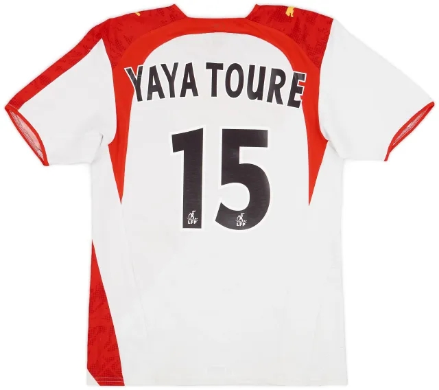 Puma 2006-07 Monaco Home Shirt Yaya Toure #15 - 6/10 - (M)