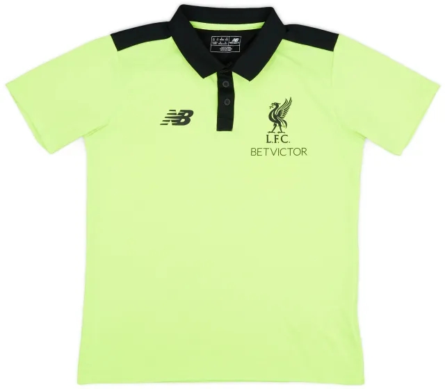 2016-17 Liverpool New Balance Polo Shirt - 7/10 - (S)