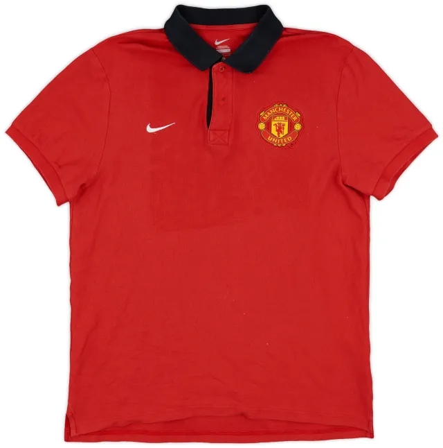 2012-13 Manchester United Nike Polo Shirt - 5/10 - (L)