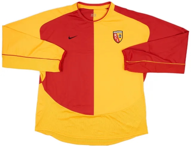Nike 2003-04 Lens Player Issue Home L/S Shirt - 9/10 - (XXL)