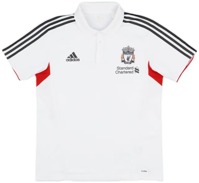 2011-12 Liverpool adidas Polo Shirt - 7/10 - (L)