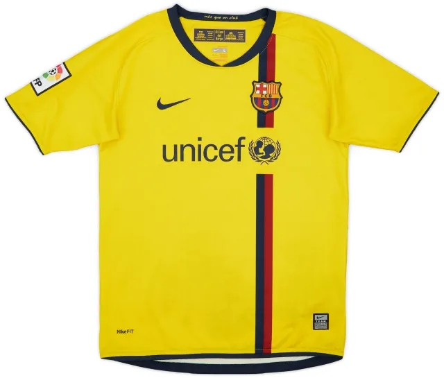 Nike 2008-10 Barcelona Away Shirt - 7/10 - (L.Boys)