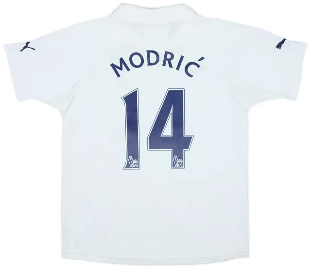 Puma 2011-12 Tottenham Home Shirt Modric #14 - 7/10 - (M)