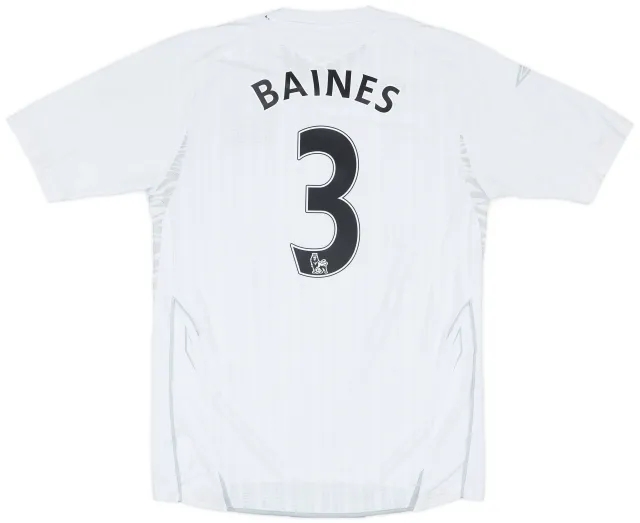 Umbro 2007-08 Everton Away Shirt Baines #3 - 7/10 - (M)