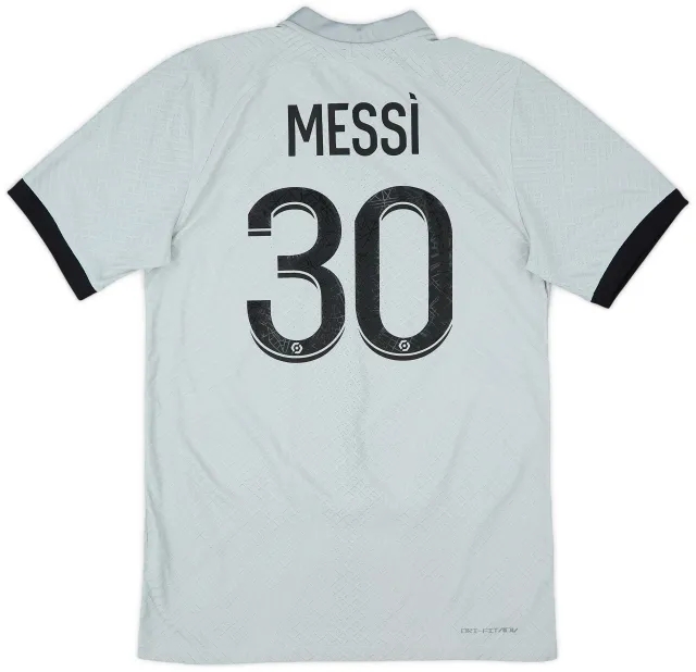 Nike 2022-23 Paris Saint-Germain Authentic Away Shirt Messi #30 - 10/10 - (S)