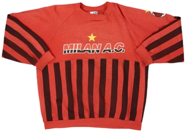 Hoodies/Sweat Tops 1990-91 AC Milan Le Felpe Dei Grandi Sweat Top - 6/10 - (L)