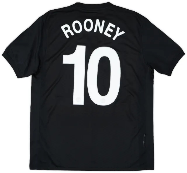 Nike 2009-10 Manchester United Away Shirt Rooney #10 - 6/10 - (M)
