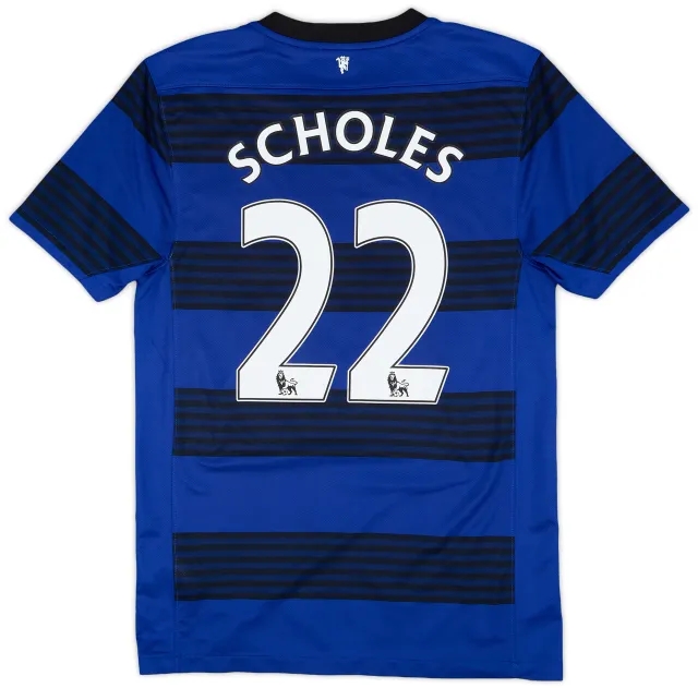 Nike 2011-13 Manchester United Away Shirt Scholes #22 - 8/10 - (S)