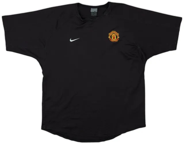 2003-04 Manchester United Nike Training Shirt - 8/10 - (L)