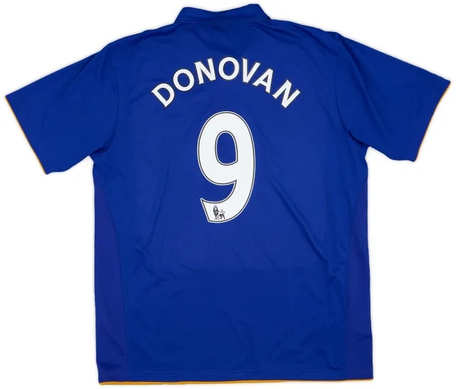 LeCoqSportif 2011-12 Everton Home Shirt Donovan #9 - 8/10 - (L)