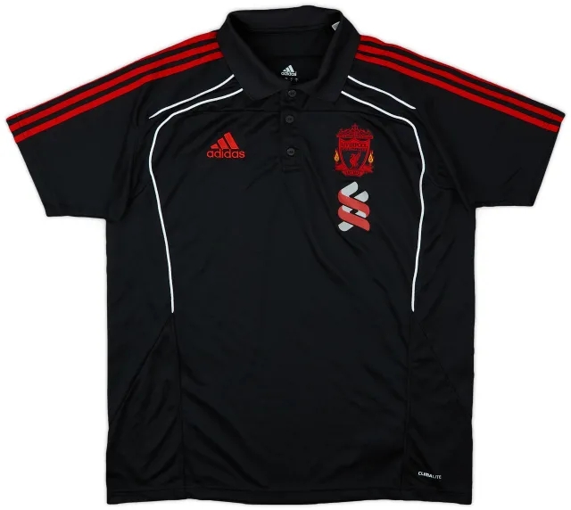 2010-11 Liverpool adidas Polo Shirt - 9/10 - (XL)