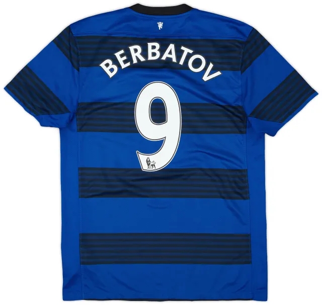 Nike 2011-13 Manchester United Away Shirt Berbatov #9 - 6/10 - (M)