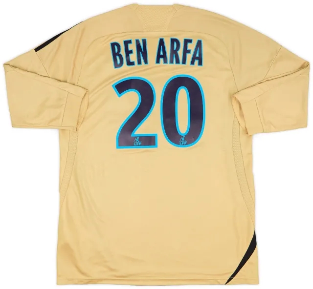 adidas 2008-09 Olympique Marseille Third Shirt Ben Arfa #20 - 8/10 - (L)