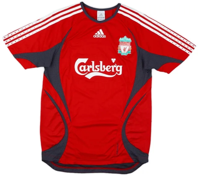 2006-07 Liverpool adidas Formotion Training Shirt - 8/10 - (M)