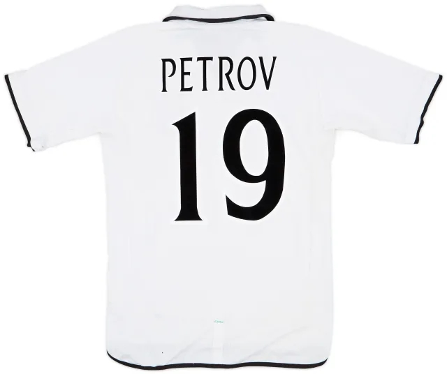 Umbro 2001-02 Celtic Away Shirt Petrov #19 - 5/10 - (M)