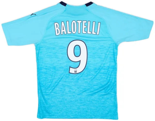 Puma 2018-19 Olympique Marseille Third Shirt Balotelli #9 - 9/10 - (S)