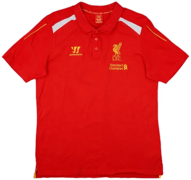 2013-14 Liverpool Warrior Polo Shirt - 7/10 - (XL)