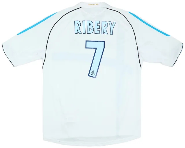 adidas 2005-06 Olympique Marseille Home Shirt Ribery #7 - 6/10 - (L)