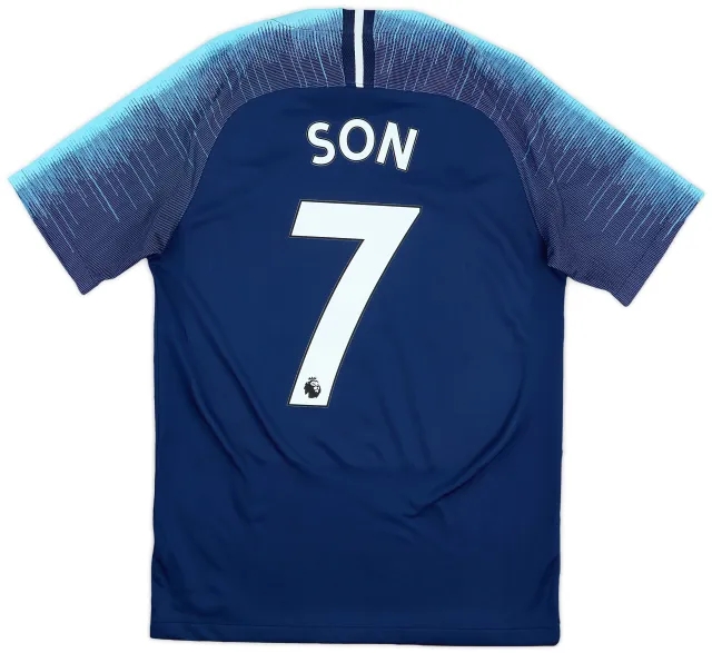 Nike 2018-19 Tottenham Away Shirt Son #7 - 9/10 - (S)