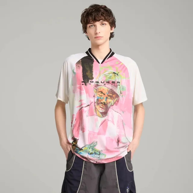 PUMA x Kidsuper Graphic Jersey Men, Warm White