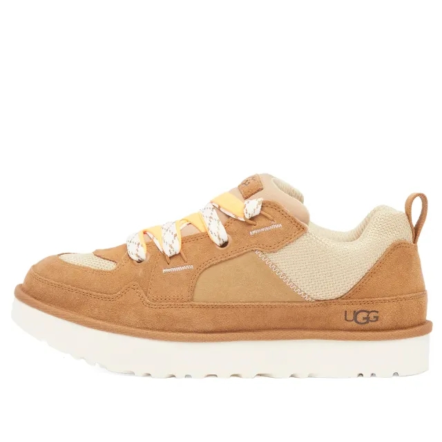 UGG Men's Lo Lowmel Sneaker Chestnut / Bright Melon