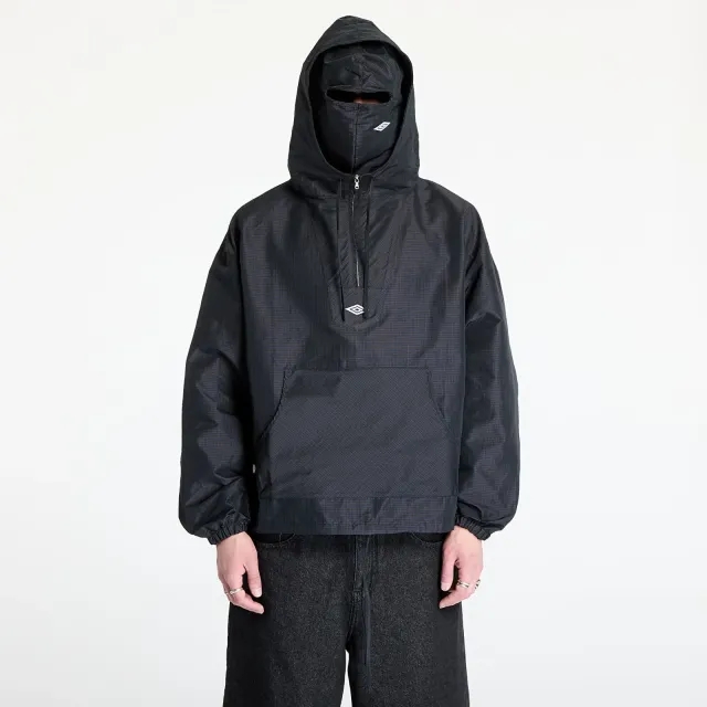 Jacket Umbro Check Mask Anorak Navy/ Dark Brown M