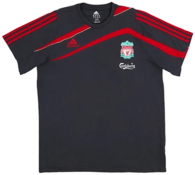 2009-10 Liverpool adidas Training Shirt - 7/10 - (L/XL)