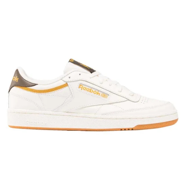 Reebok Mens Classics Club C 85 Trainers in Chalk - Off-White Leather (archived)