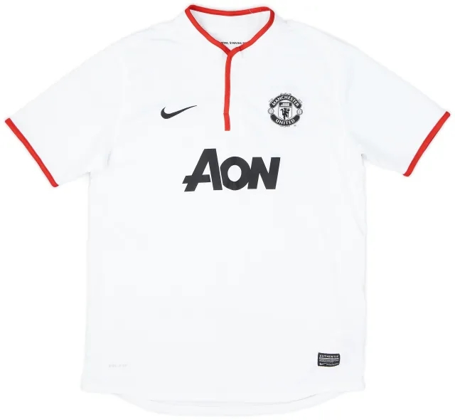 Nike 2012-14 Manchester United Away Shirt - 9/10 - (XL.Boys)