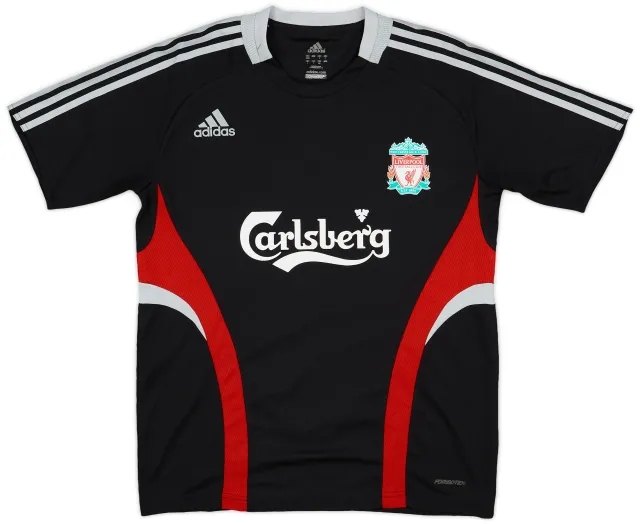 adidas 2008-09 Liverpool Formotion Training Shirt - 9/10 - (L)