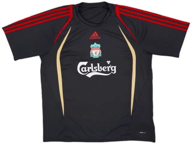 2009-10 Liverpool adidas Training Shirt - 7/10 - (L/XL)