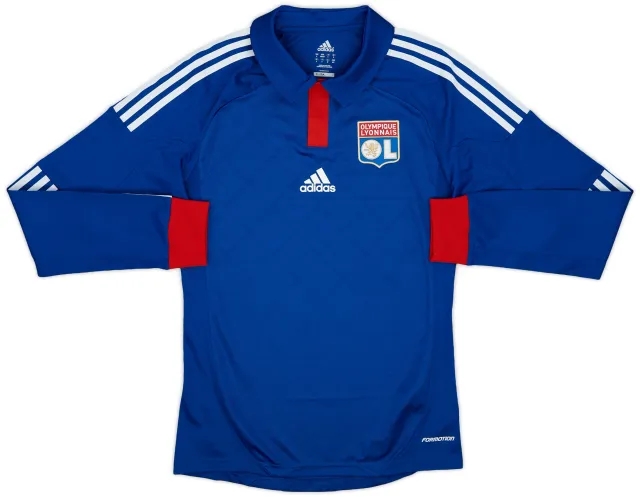 adidas 2012-13 Lyon Player Issue Away L/S Shirt - 10/10 - (S)