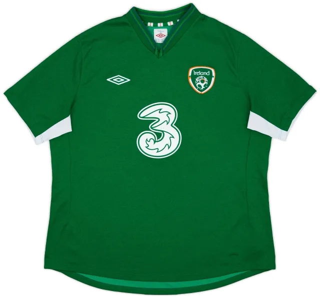 Umbro 2011-12 Ireland Home Shirt - 6/10 - (XXL)