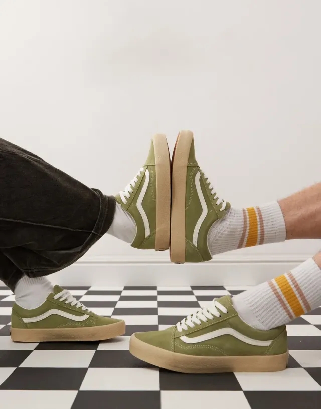 Vans - Old Skool Shoes, Man, Green