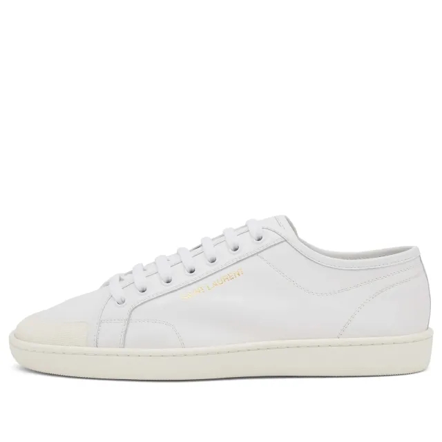 Saint Laurent Men's SL39 Greenwich Sneaker Blanc Optique