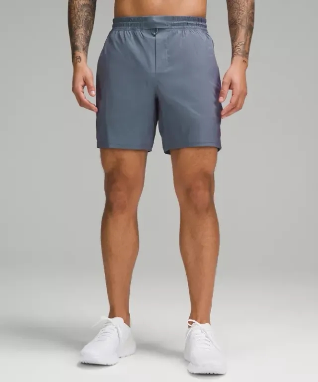 lululemon IE lululemon – Men's Pace Breaker Linerless Shorts Iridescent – 7 – Color Purple/Blue – Size 2XL