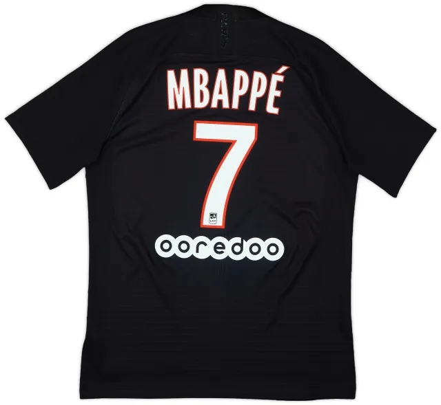 Nike 2019-20 Paris Saint-Germain Authentic Fourth Shirt Mbappe #7 - 10/10 - (M)