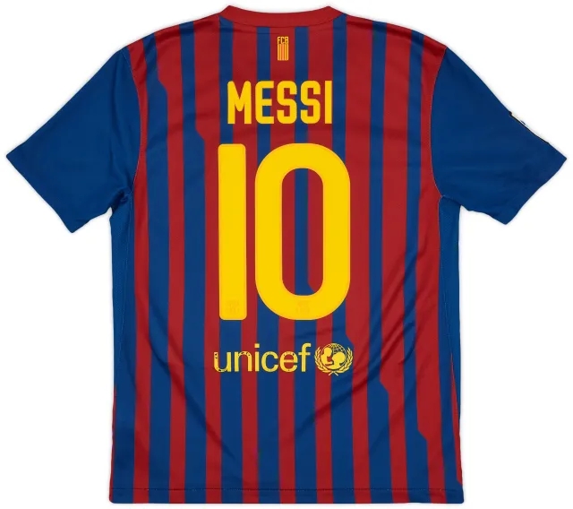 Nike 2011-12 Barcelona Home Shirt Messi #10 - 9/10 - (L)