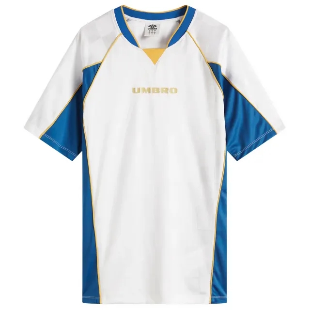 Umbro Panelled Raglan Football Jersey Brillant White
