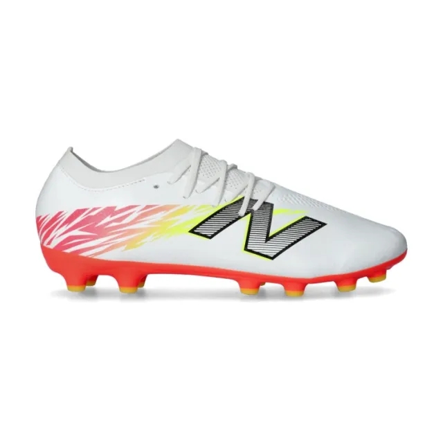 New Balance Furon V8 Pro Ag Flash Point - White/Red/Silver - ['White']