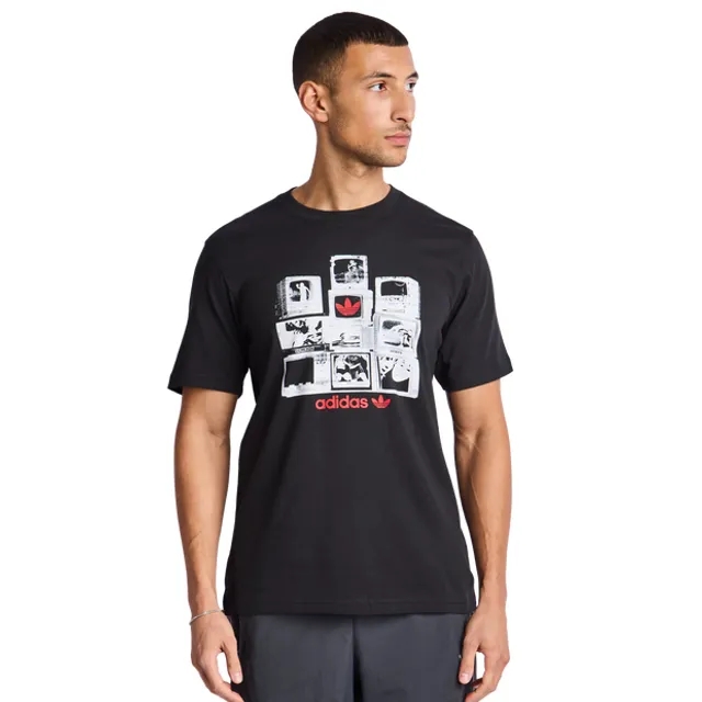 Adidas Graphics Men T-Shirts - Black